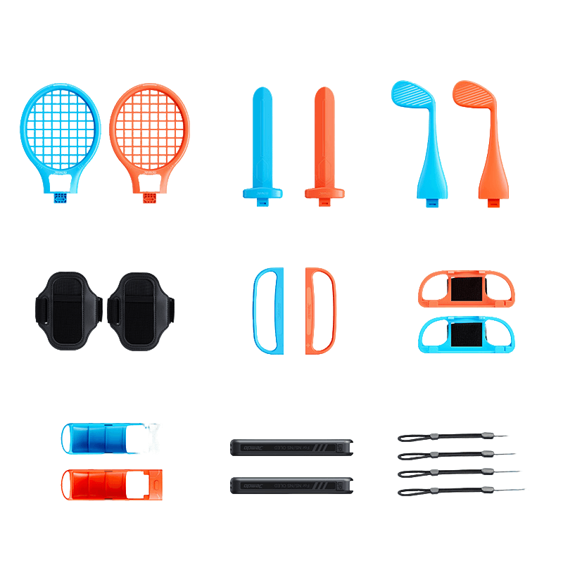 Jemdo 20-in-1 Motion Sports Accessories Set for Switch 1/2